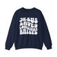Jesus Saved Louisiana Raised Sweatshirt