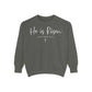 Religious Unisex Sweatshirt - He is Risen, Mattthew 28:6, Christian Apparel, Easter Gift, Faith-Based Fashion, Cozy Sweater