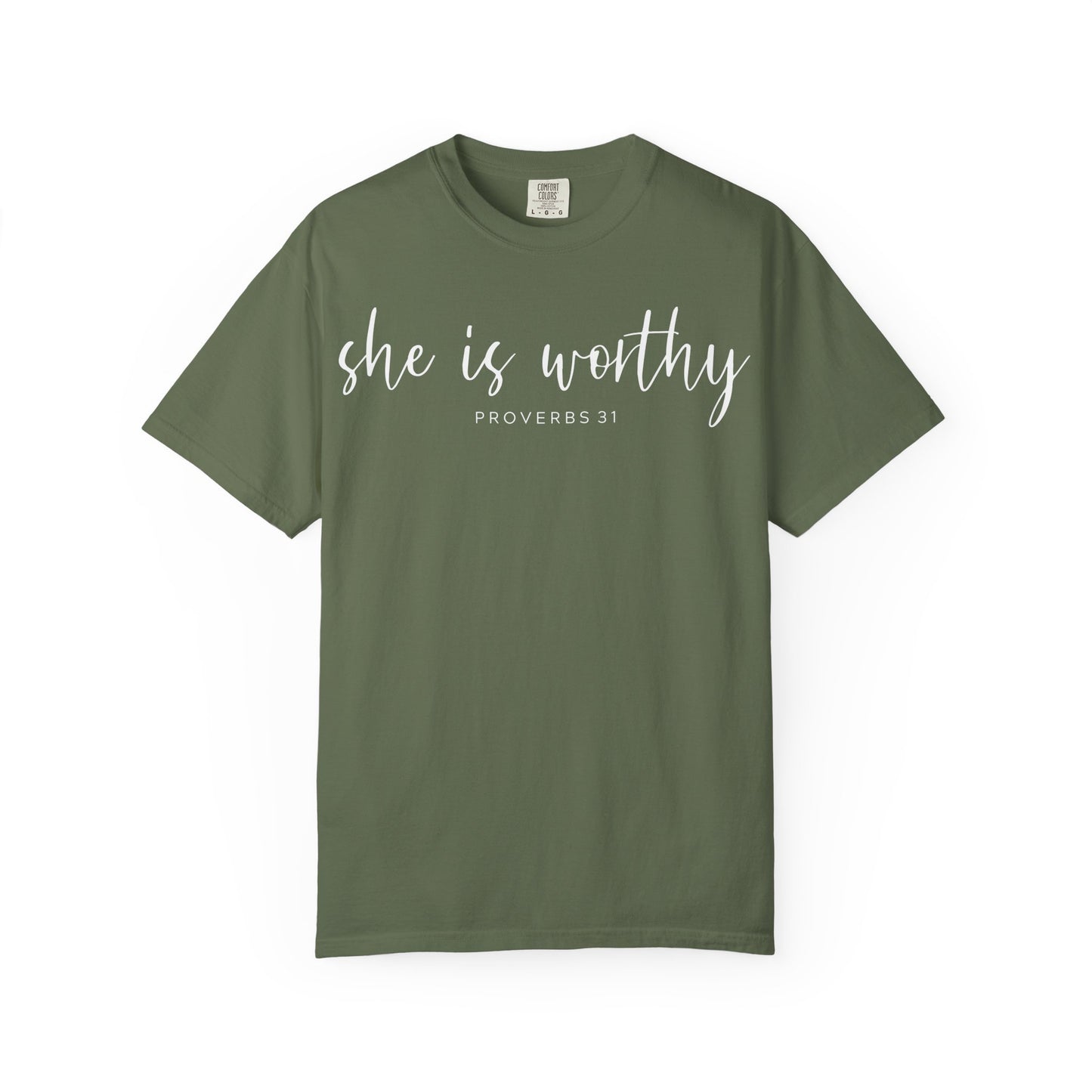 Empowering Proverbs T-Shirt for Women, Inspirational Tee, Gift for Her, Faith-Based Apparel, Everyday Casual Wear, Christian Clothing