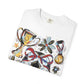 Soccer Floral T-shirt for Moms