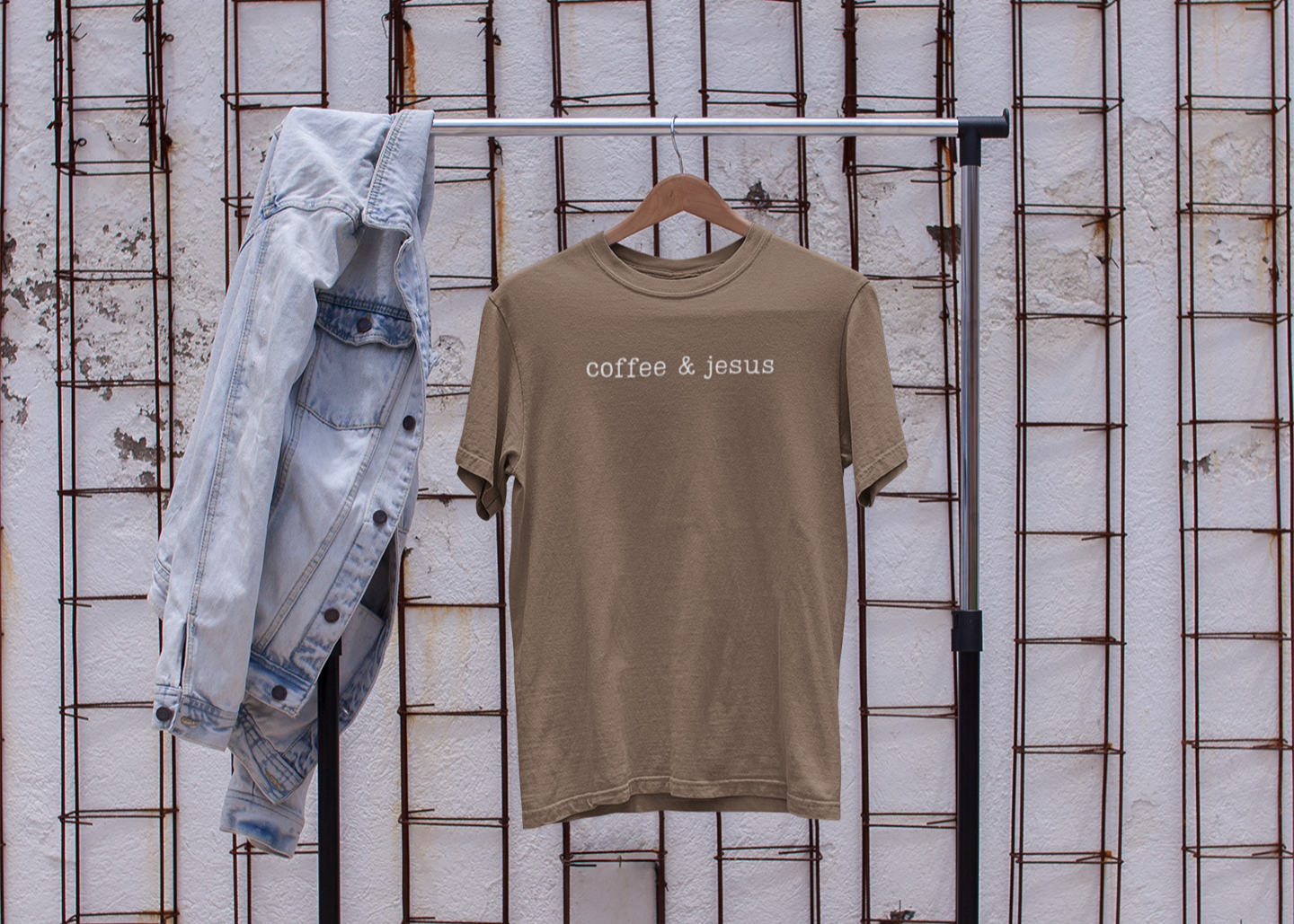 Coffee + Jesus Comfort ColorsT-shirt