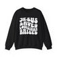 Jesus Saved Louisiana Raised Sweatshirt