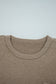 Dark Khaki Pocket Pullover Sweater