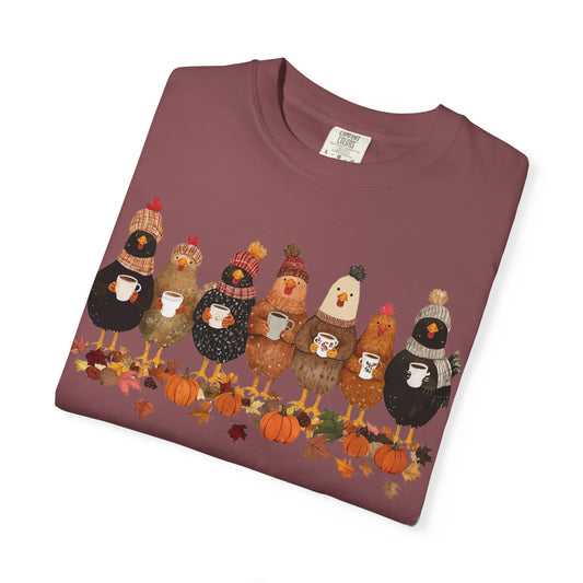Fall Cozy Chicken T-shirt