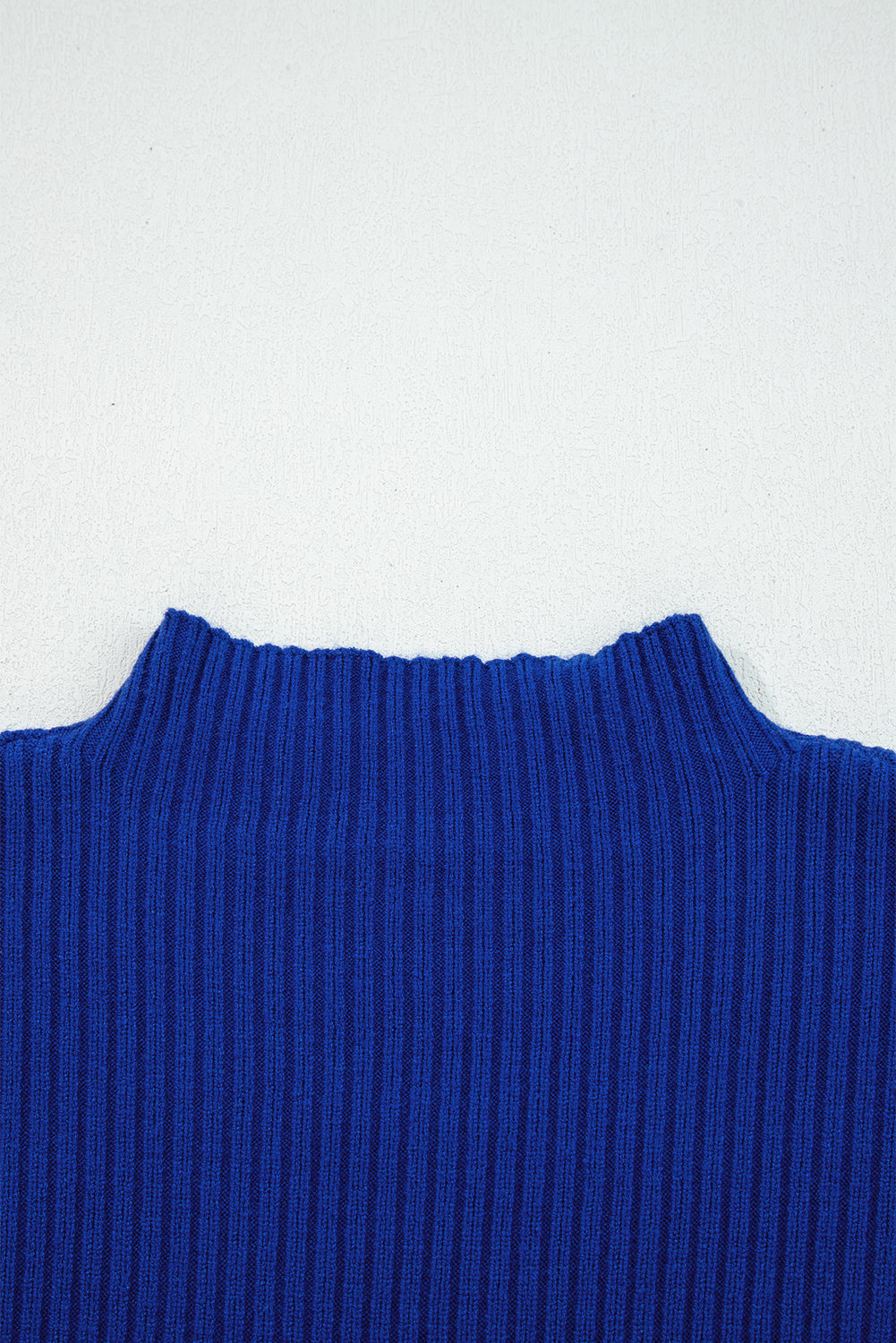 Oatmeal Patch Pocket Ribbed Knit Short Sleeve Sweater